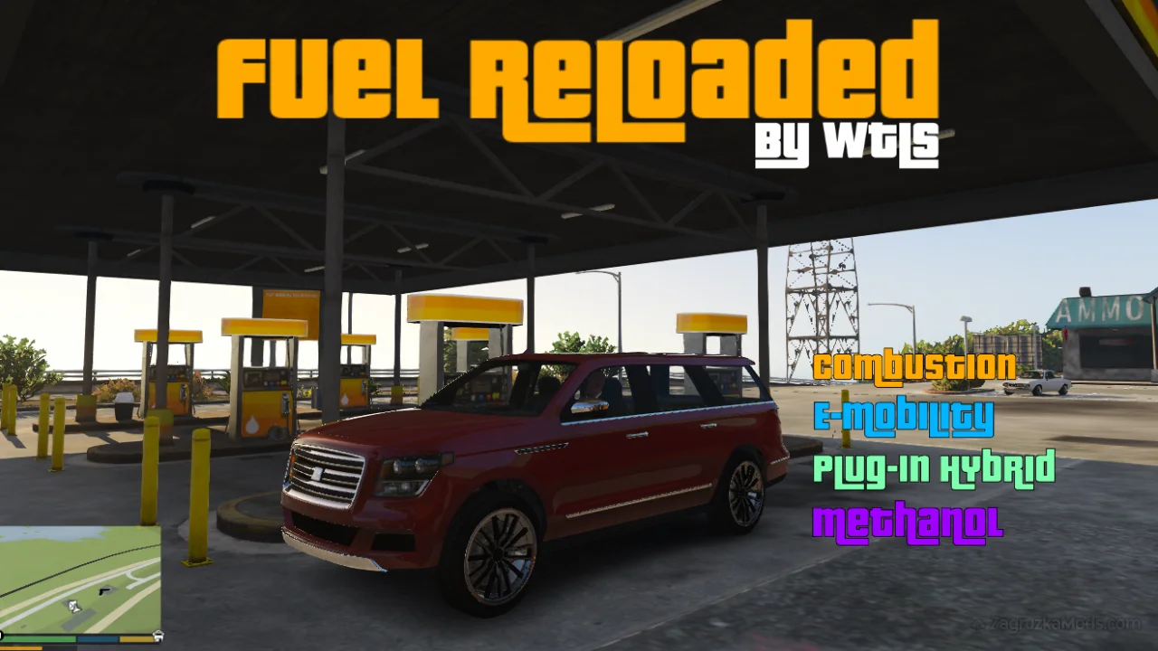 Fuel Reloaded Mod v3.5.4 for GTA 5