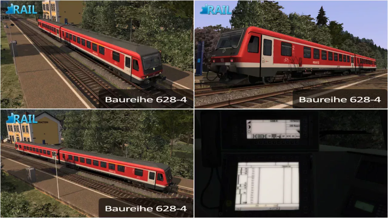 BR 628-4 Diesel Unit v1.0 for TSC