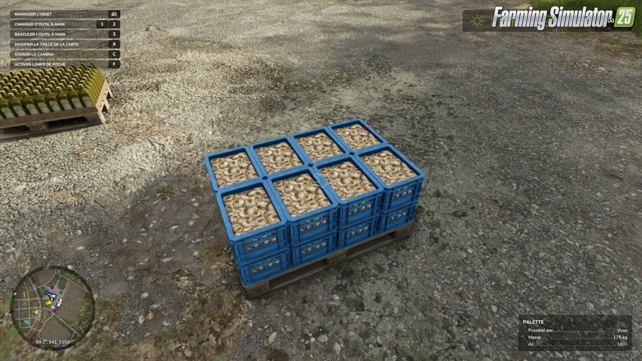 Realistics Pallets v1.0 for FS25 Realistics Pallets v1.0 for FS25