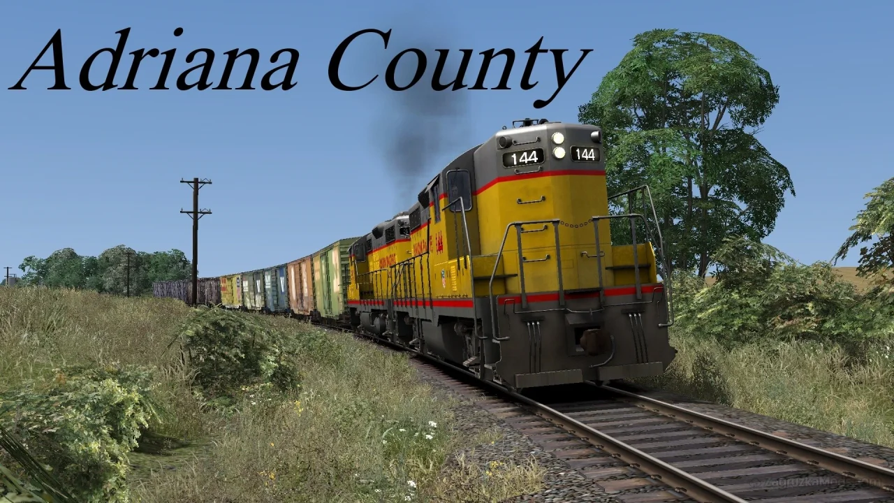 Adriana County Railroad Workshop Route + Scenarios v1.1 for TSC