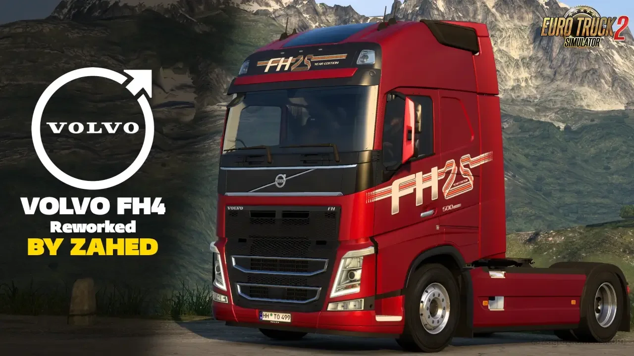 Volvo FH4 Reworked Truck v0.2 By Zahed (1.57.x) for ETS2