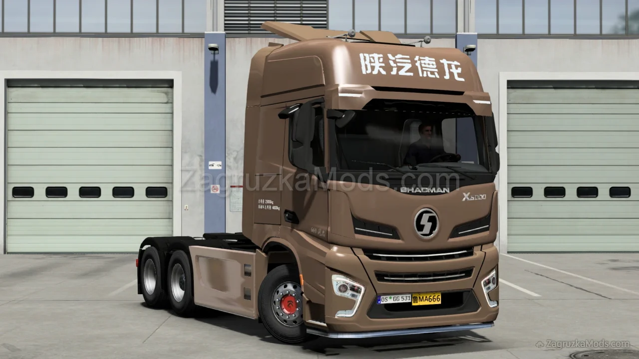 Shacman X6000 Truck + Trailer v2.1 (1.56.x) for ETS2 Shacman X6000 Truck + Trailer v2.1 (1.56.x) for ETS2