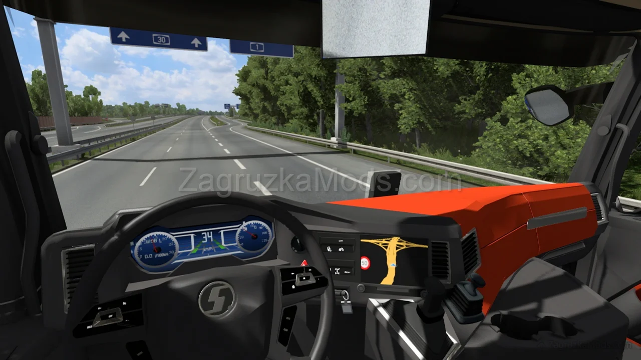 Shacman X6000 Truck + Trailer v2.1 (1.56.x) for ETS2 Shacman X6000 Truck + Trailer v2.1 (1.56.x) for ETS2
