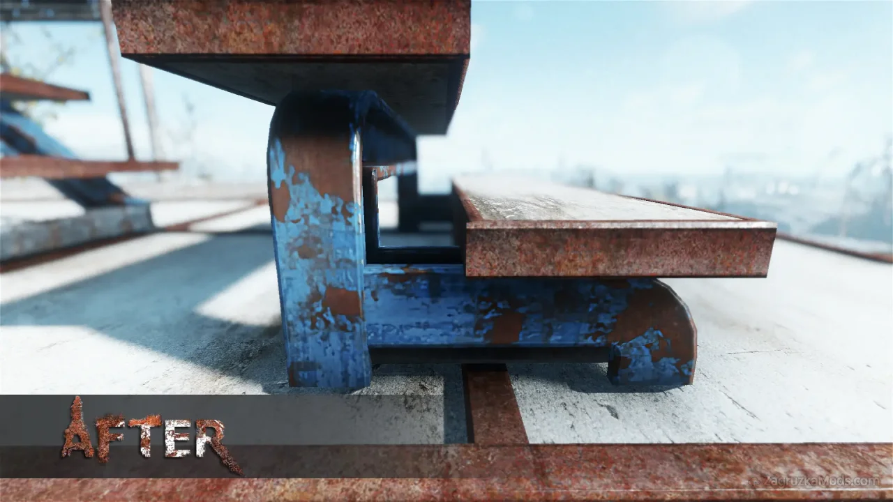 Enhanced Textures (Concrete, Metal, Wood) v1.0 for Fallout 4