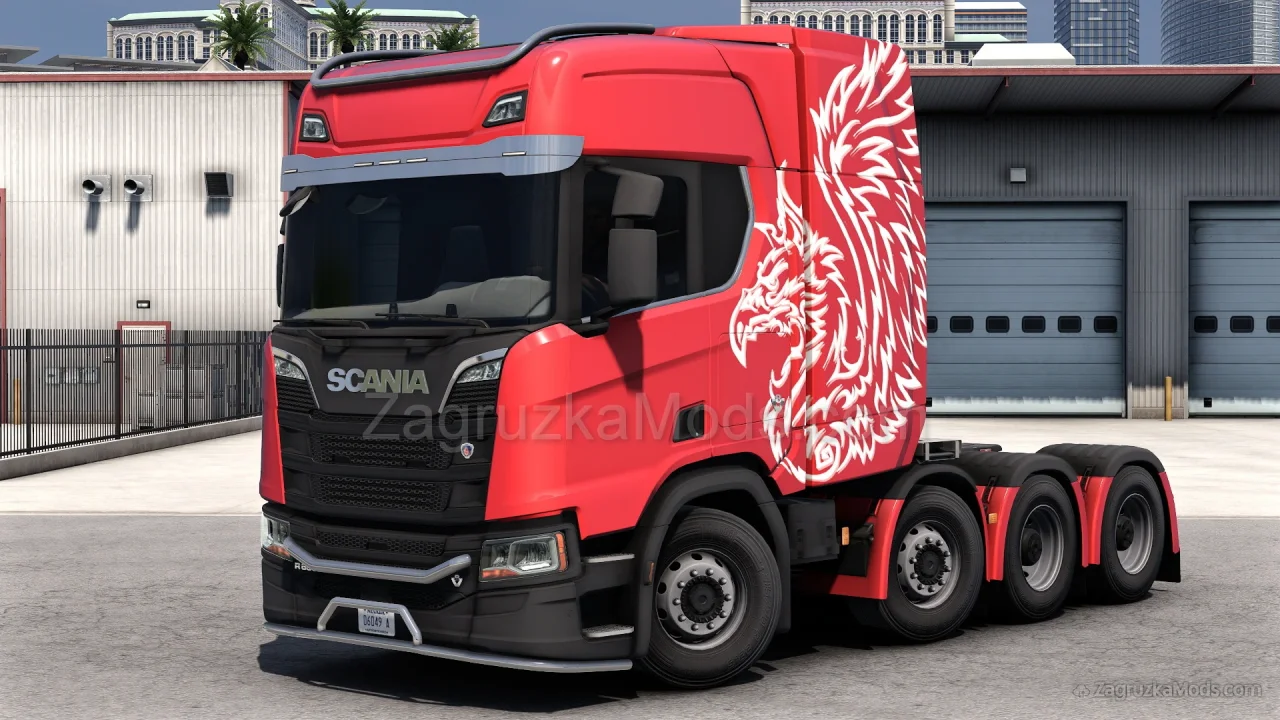 Scania Trucks Mod v4.6 by Frkn64 (1.55.x) for ATS