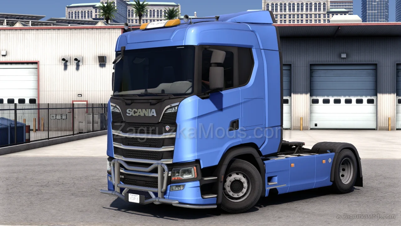 Scania Trucks Mod v4.6 by Frkn64 (1.55.x) for ATS