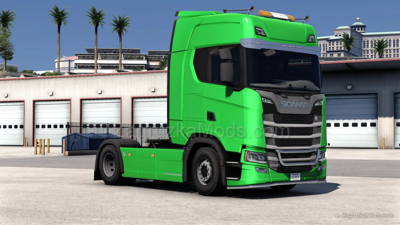 Scania Trucks Mod v4.6 by Frkn64 (1.55.x) for ATS