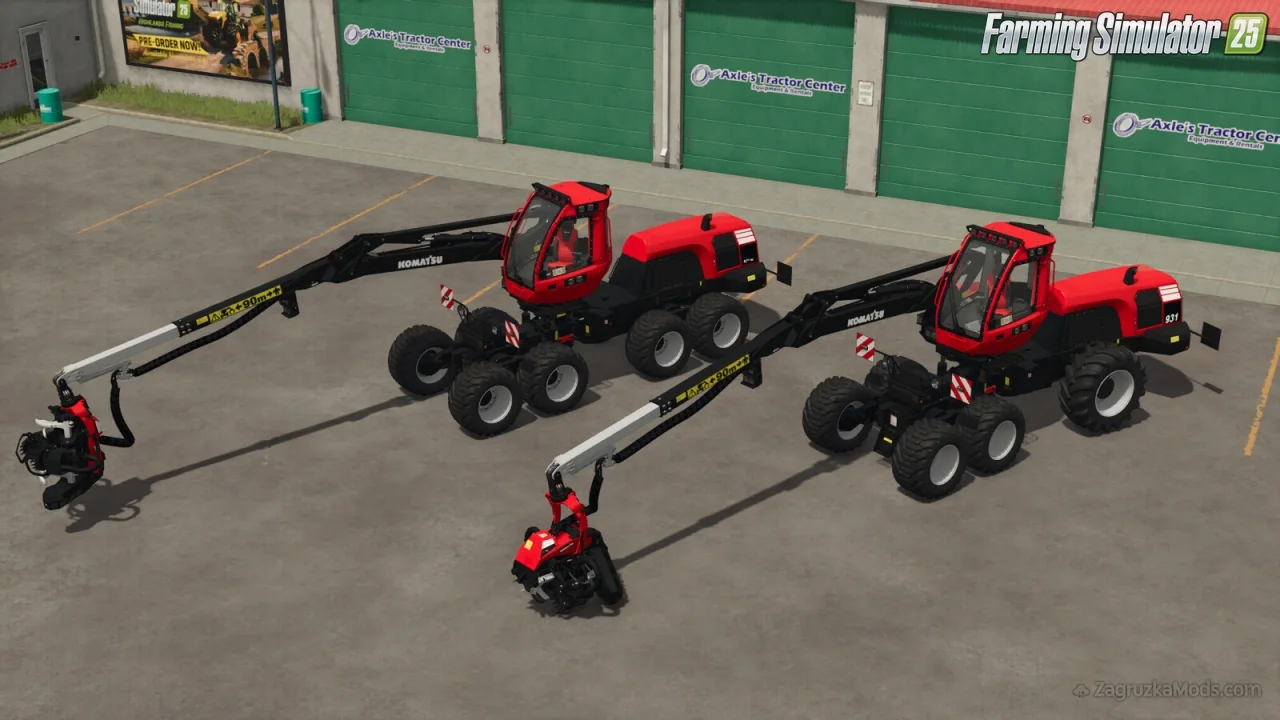 Ponsse Harvester Pack v1.0.0.1 for FS25