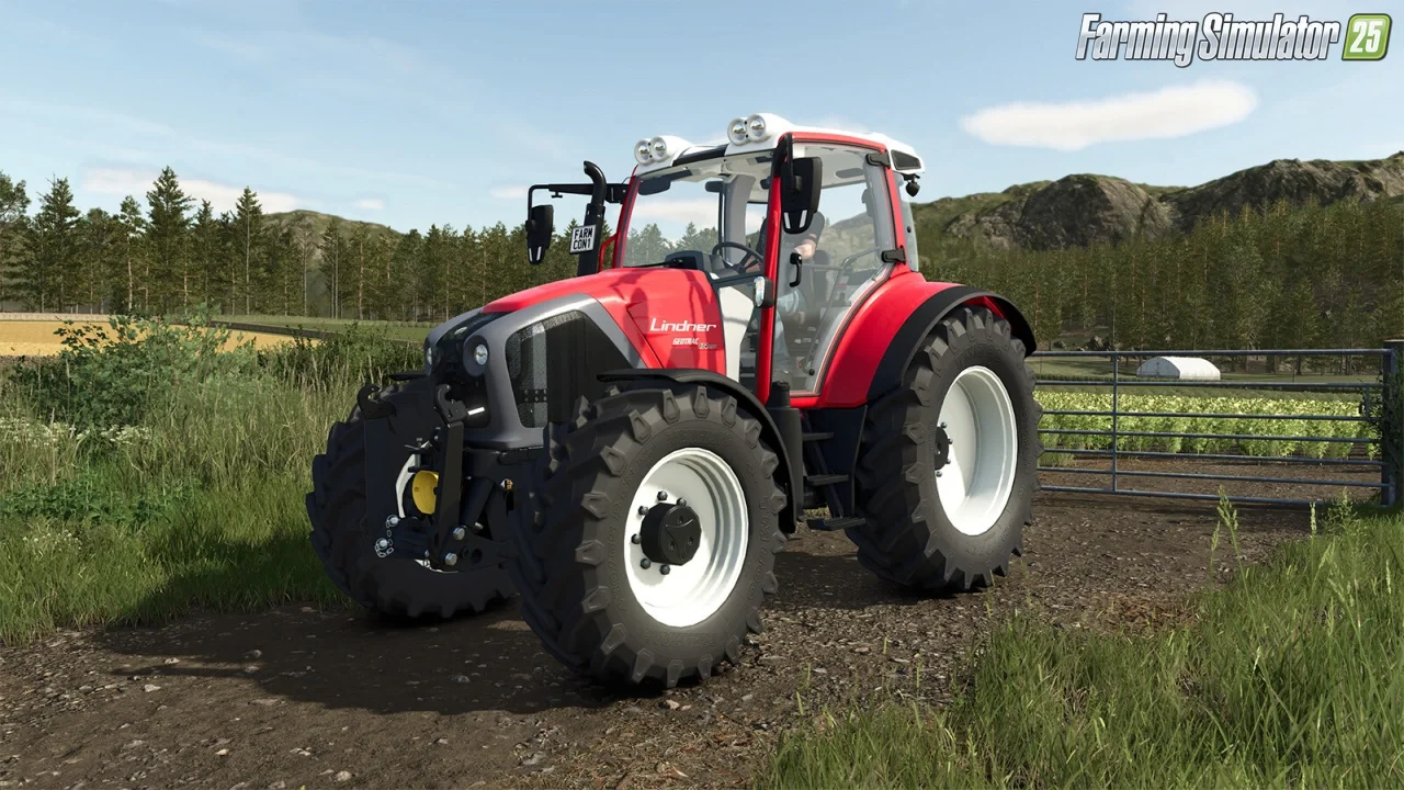 Lindner Geotrac 134 EP Tractor v1.0.0.1 for FS25 Lindner Geotrac 134 EP Tractor v1.0.0.1 for FS25