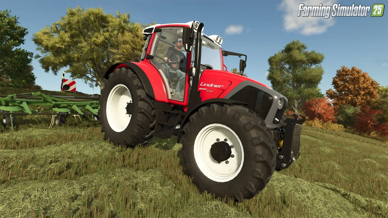 Lindner Geotrac 134 EP Tractor v1.0.0.1 for FS25 Lindner Geotrac 134 EP Tractor v1.0.0.1 for FS25