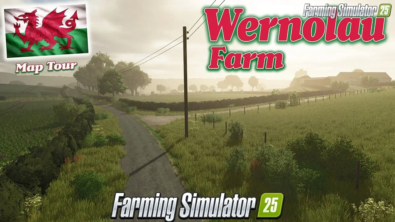 Wernolau Farm Map v1.1 for FS25