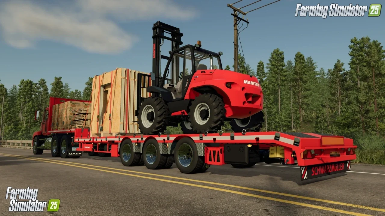 Schwarzmüller Semi Lowloader 3A v1.0.0.2 for FS25