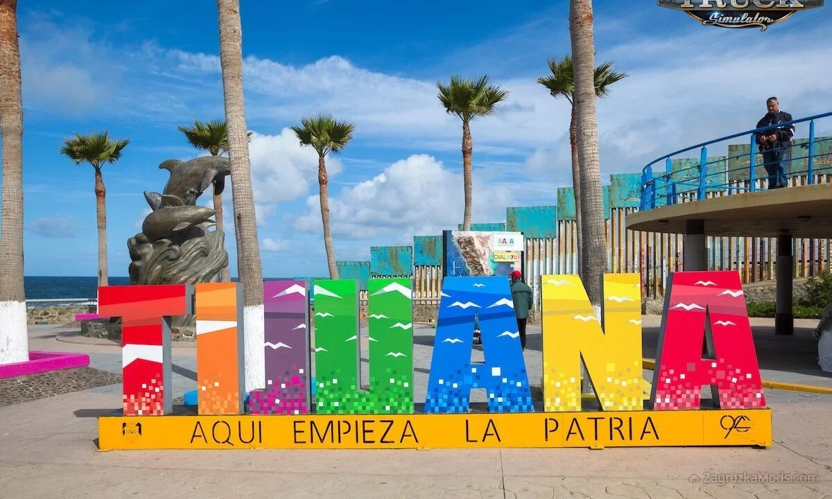 Tijuana Map v1.20 (1.55.x) for ATS