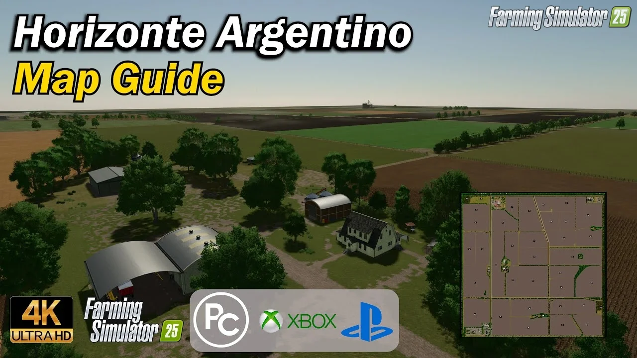 Horizonte Argentino Map v1.0.1 for FS25