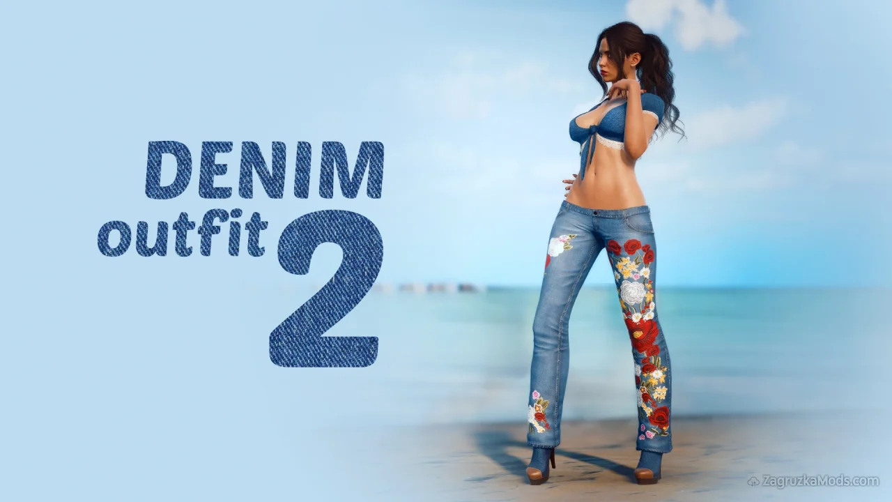 Denim Outfit 2 v1.0 for CyberPunk 2077