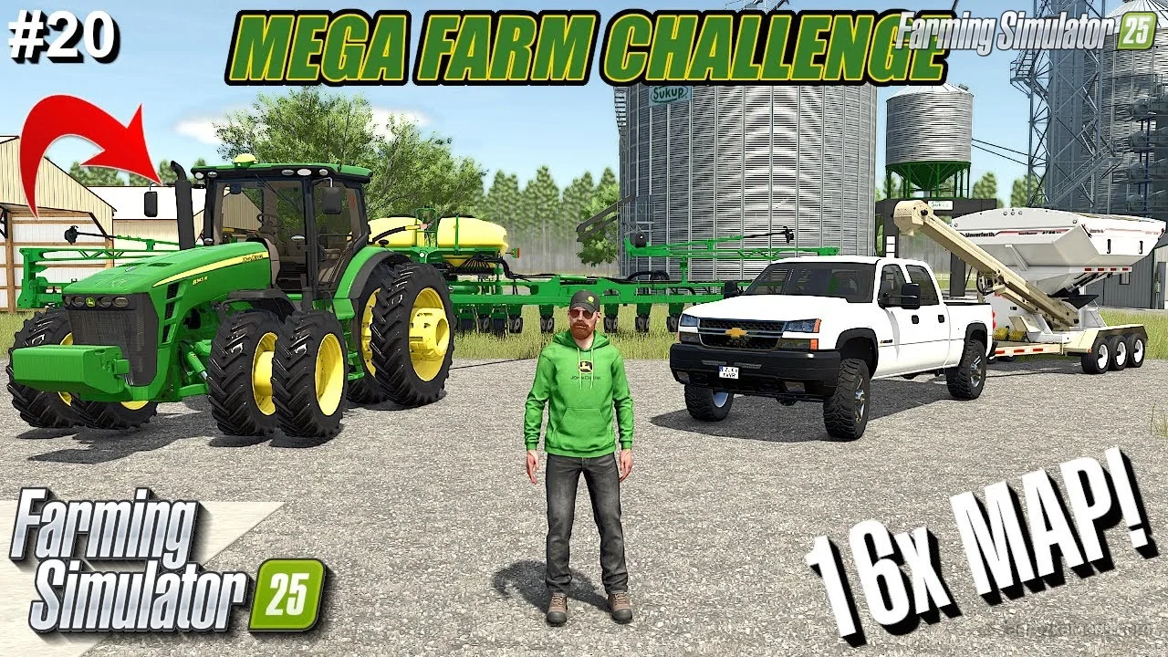 Dakota 16x Map v1.2.0.1 for FS25