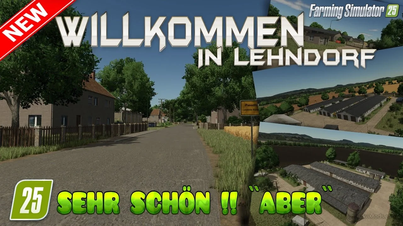 Welcome To Lehndorf Map v1.0.0.1 for FS25