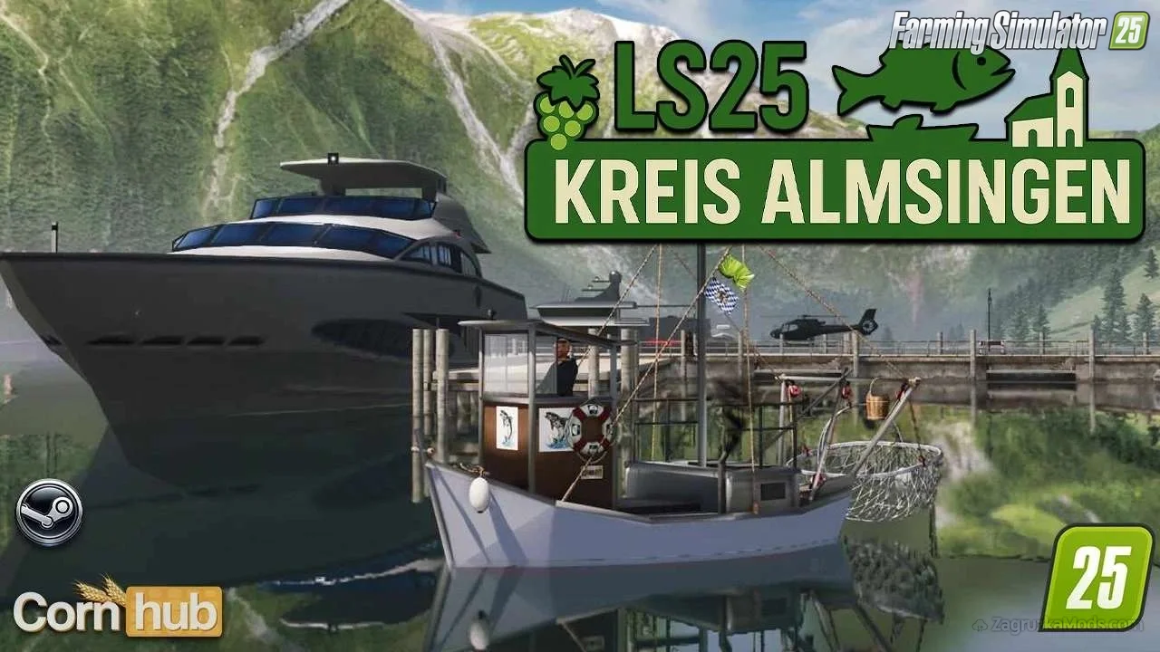 Kreis Almsingen Map v1.0.4 for FS25