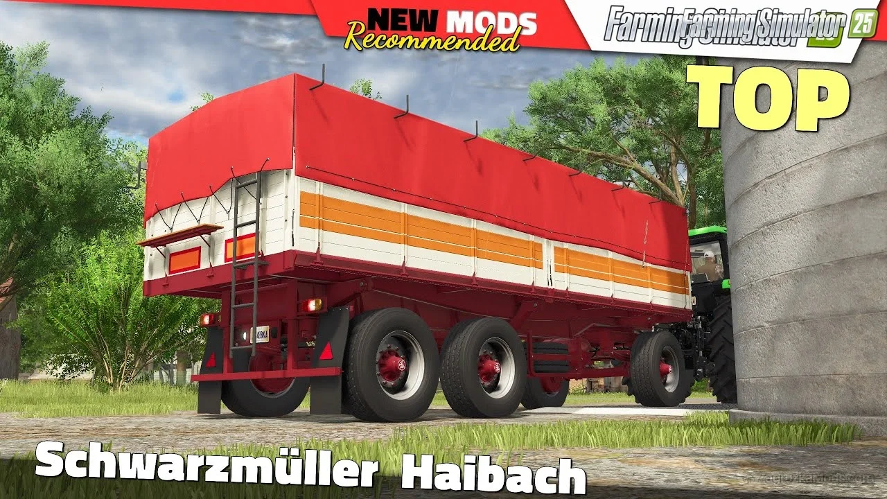 Schwarzmüller Haibach Trailer v1.1 for FS25