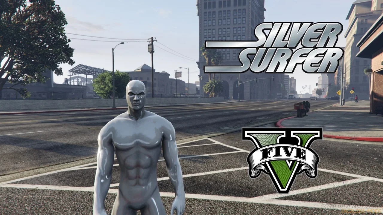 Silver Surfer Script Mod v1.6 for GTA 5