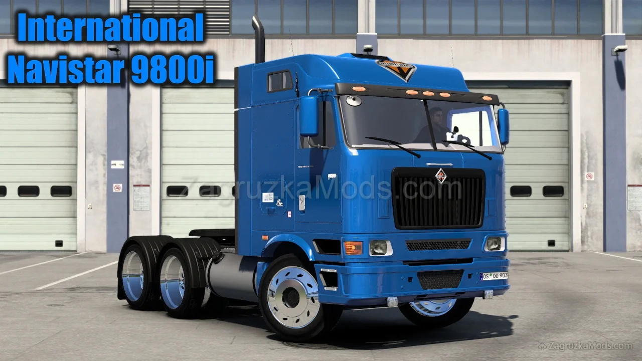 International Navistar 9800i + Interior v1.2 (1.56.x) for ETS2