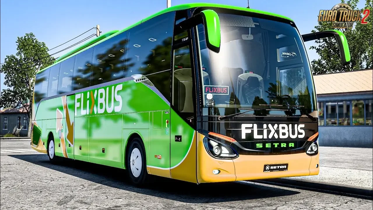 Setra S 516 HD Bus + Interior v1.4 (1.58.x) for ETS2 Setra S 516 HD Bus + Interior v1.4 (1.58.x) for ETS2