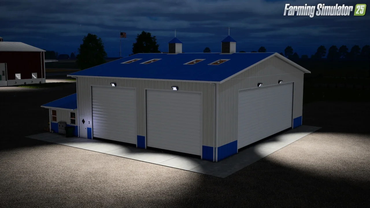 American Workshop Placeable v1.0.0.3 for FS25 American Workshop Placeable v1.0.0.3 for FS25