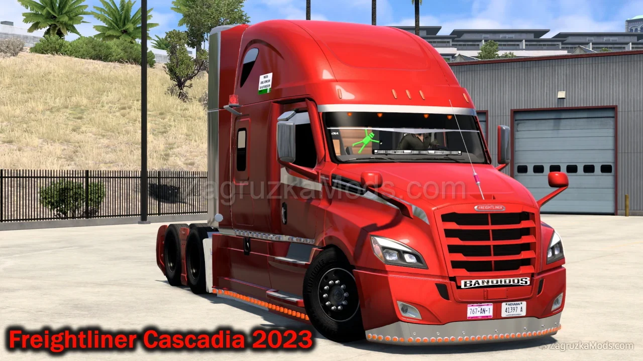 Freightliner Cascadia 2023 Custom Mexa v1.0 (1.56.x) for ATS