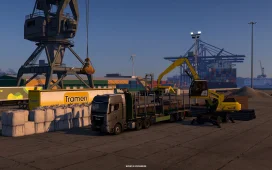 Dynamic Cargo Loading & Unloading in ETS2 Update 1.57