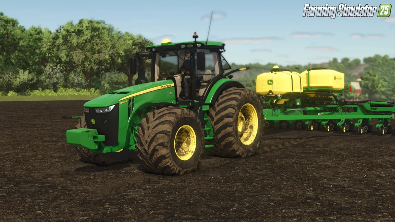 John Deere 8R (2016-2018) US Series v1.0.0.1 for FS25