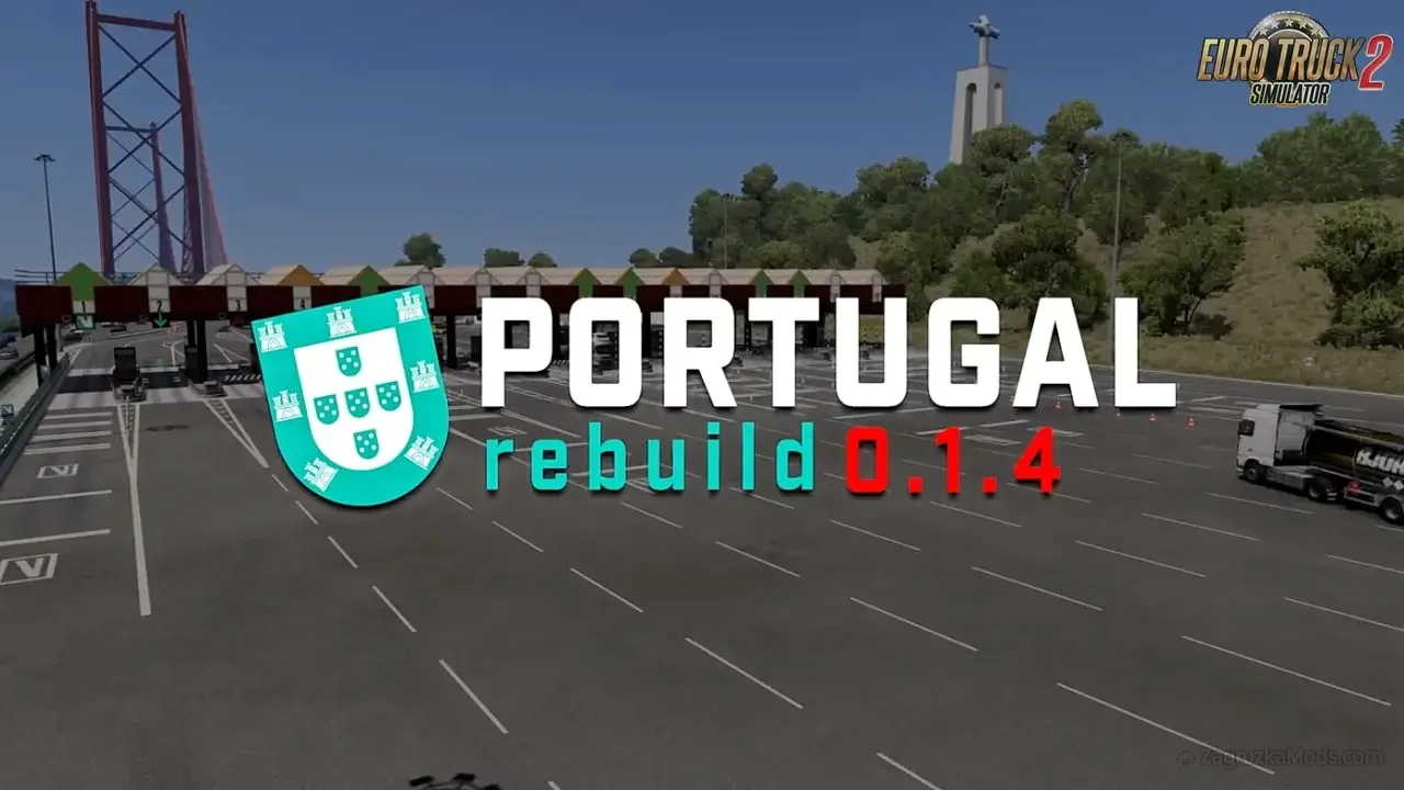 Portugal Rebuild Map v0.1.5 (1.56.x) for ETS2