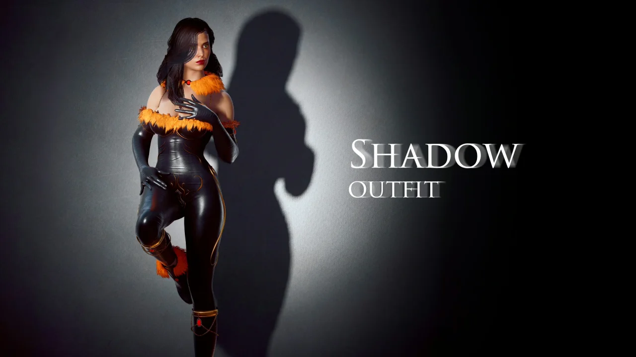 Shadow Outfit v1.1 for CyberPunk 2077