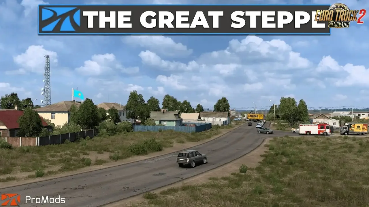 The Great Steppe ProMods Addon v1.4.1 (1.56.x) for ETS2