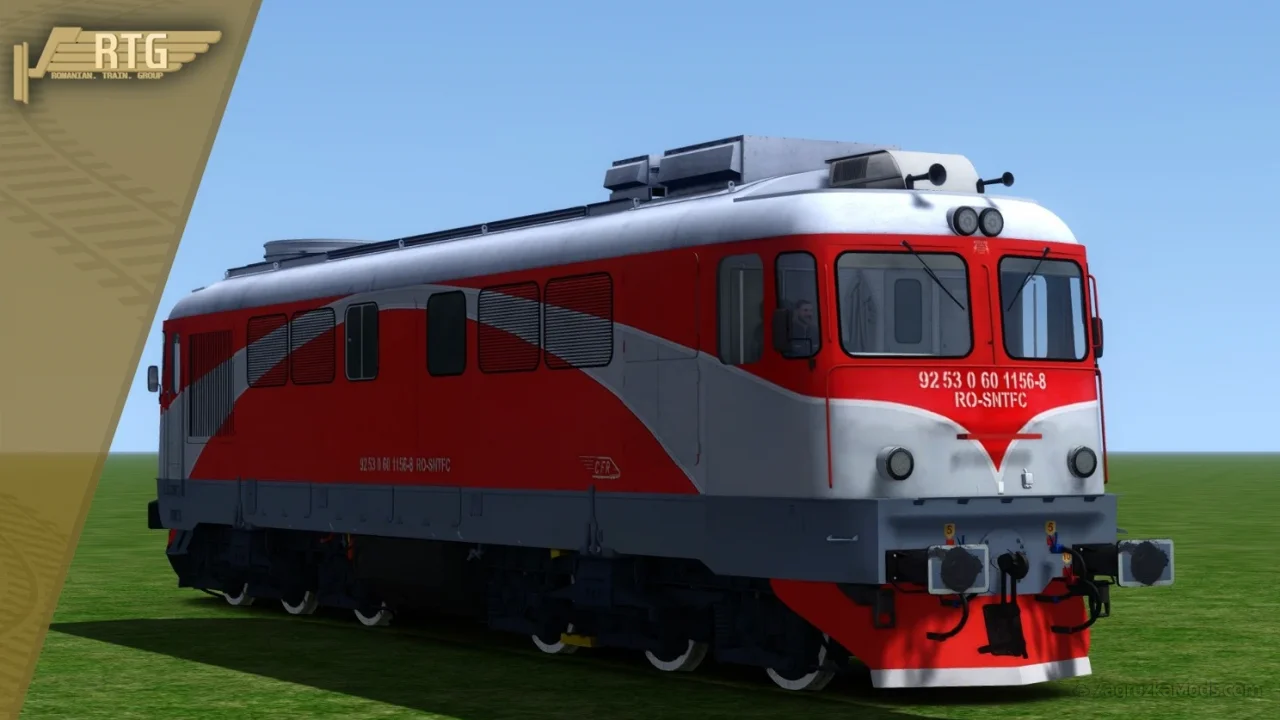 Diesel Locomotive CFR 60-1156-8 Delfin v1.0 for TSC