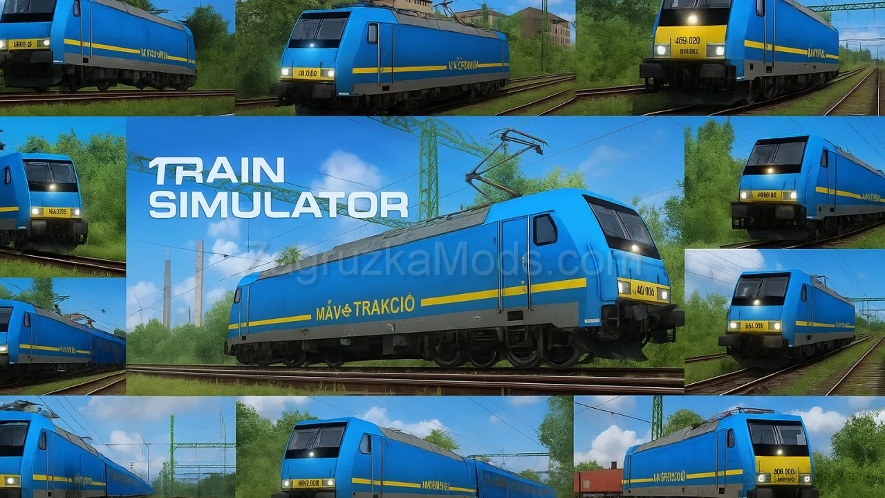 MÁV 480 Series Electric Locomotive v1.0 for TSC