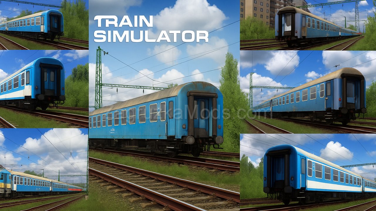 MÁV Passenger Wagons Pack v1.2 for TSC