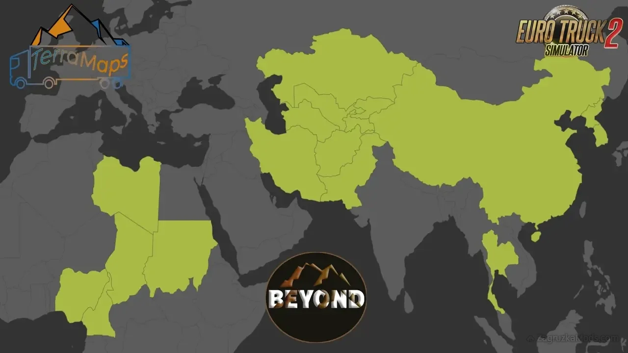 Beyond Map v8.0 (1.58.x) for ETS2