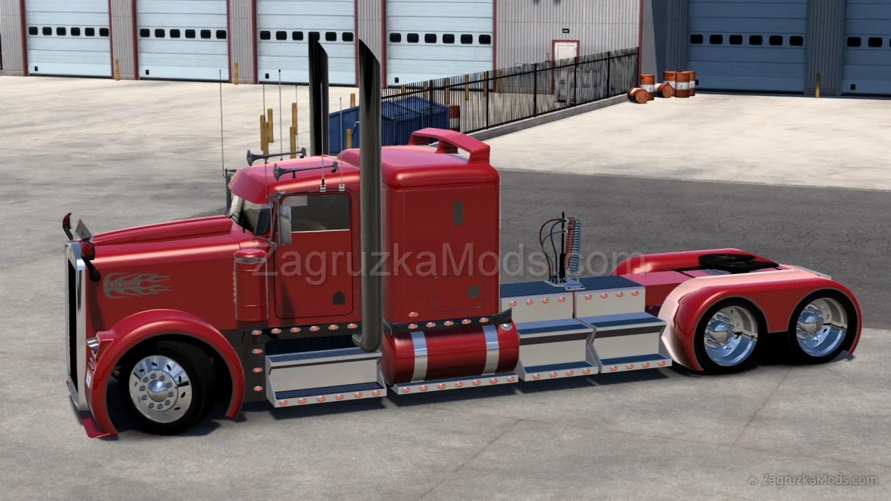 Kenworth Phantom Truck + Interior v1.1 (1.56.x) for ATS Kenworth Phantom Truck + Interior v1.1 (1.56.x) for ATS