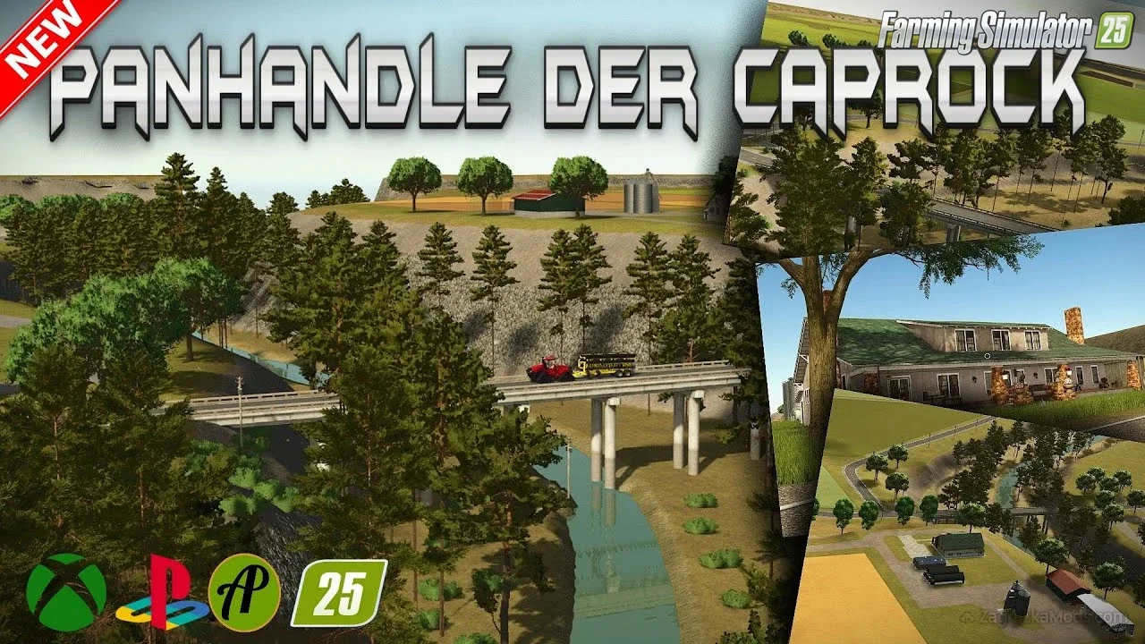 Panhandle Caprock Map v1.0.0.2 for FS25