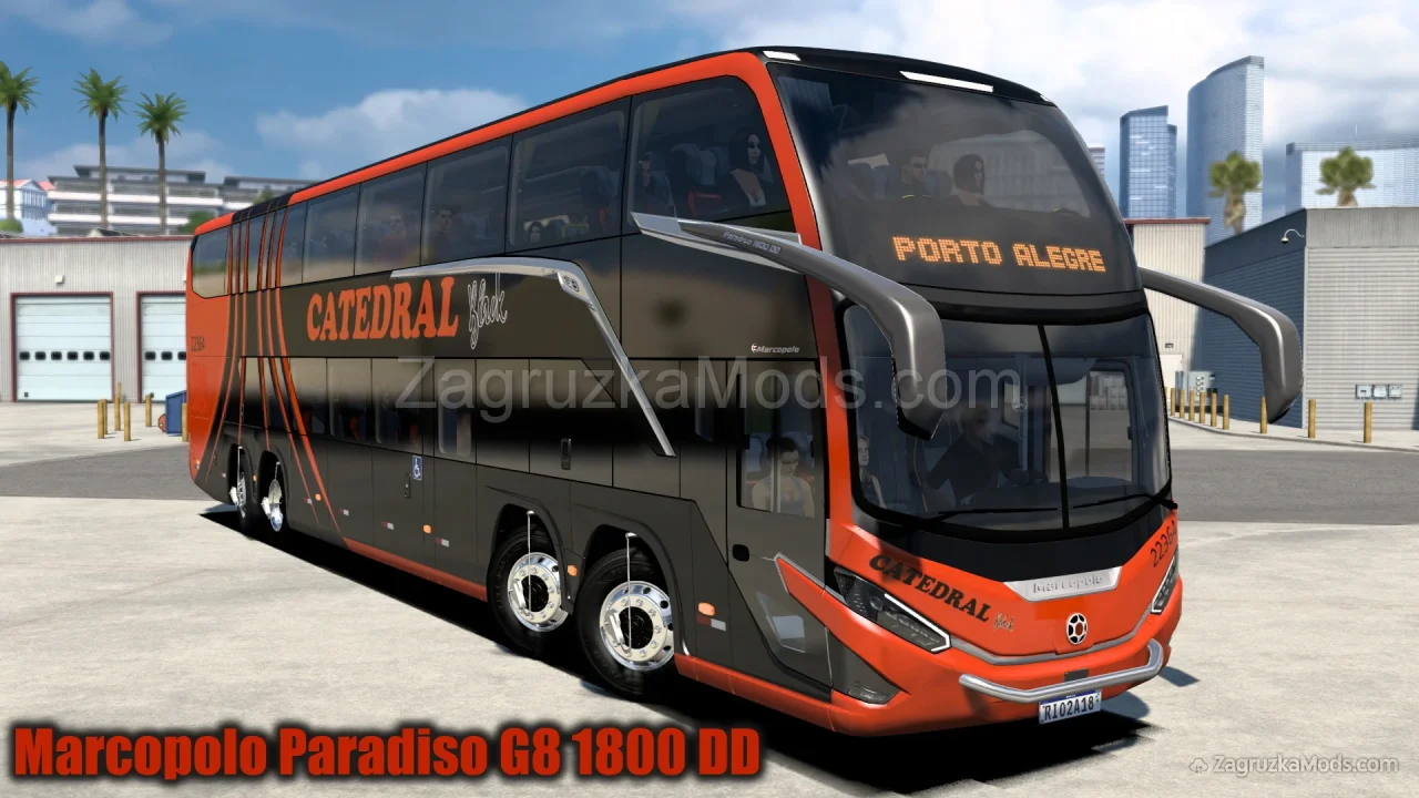 Marcopolo Paradiso G8 1800 DD v1.56 (1.56.x) for ATS and ETS2