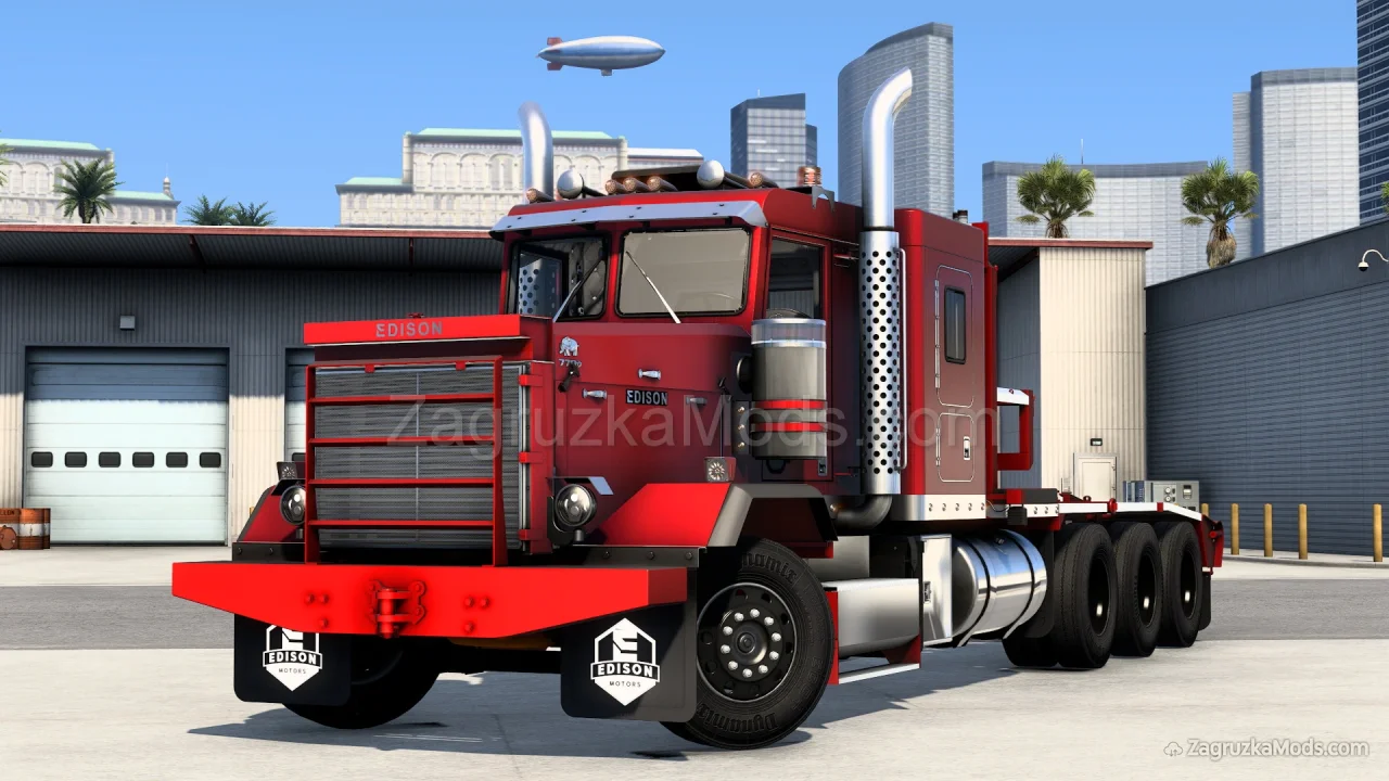 Edison BDE (Big Diesel Engine) Truck v1.0 (1.58.x) for ATS