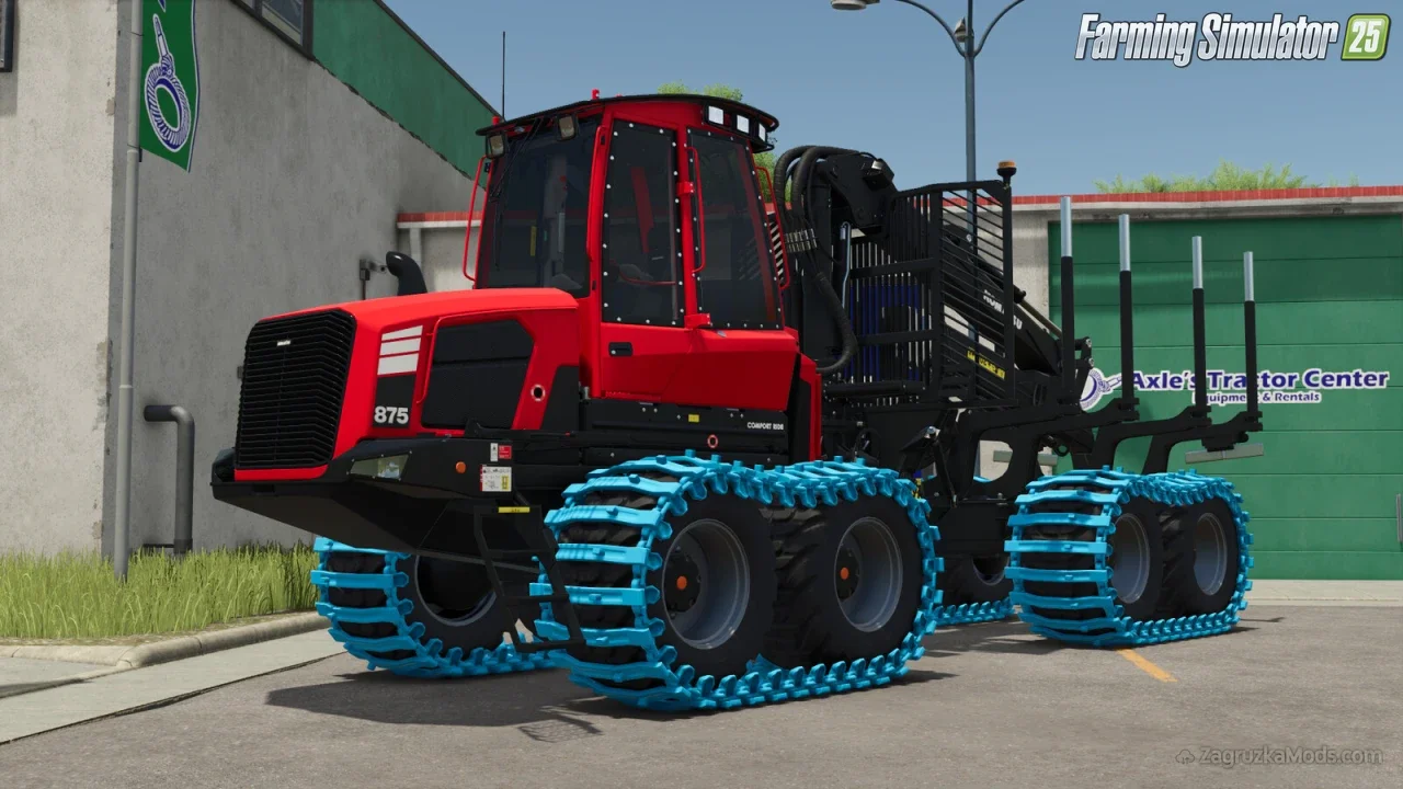 Komatsu Forwarder 875 v1.0 for FS25