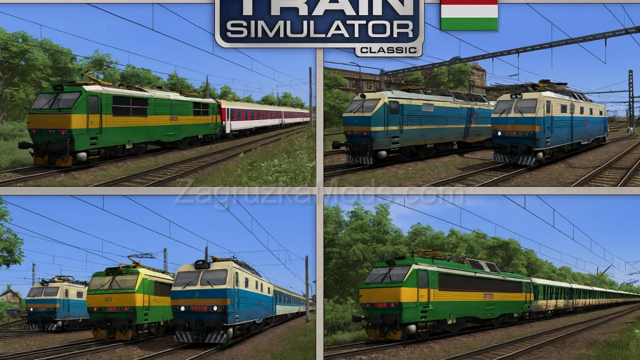 Pack ČSD 350 / 150 Electric Locomotives v1.0 for TSC