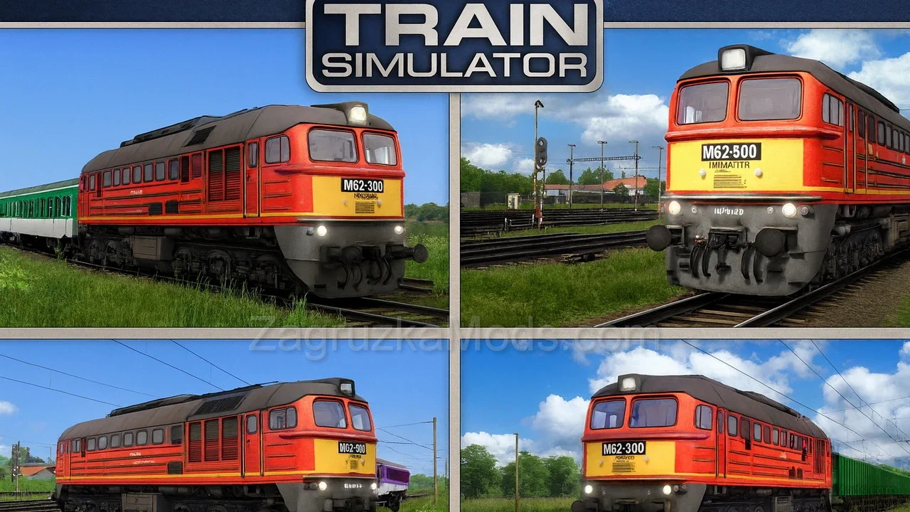 MAV M62 Series Diesel Locomotive v1.0 for TSC