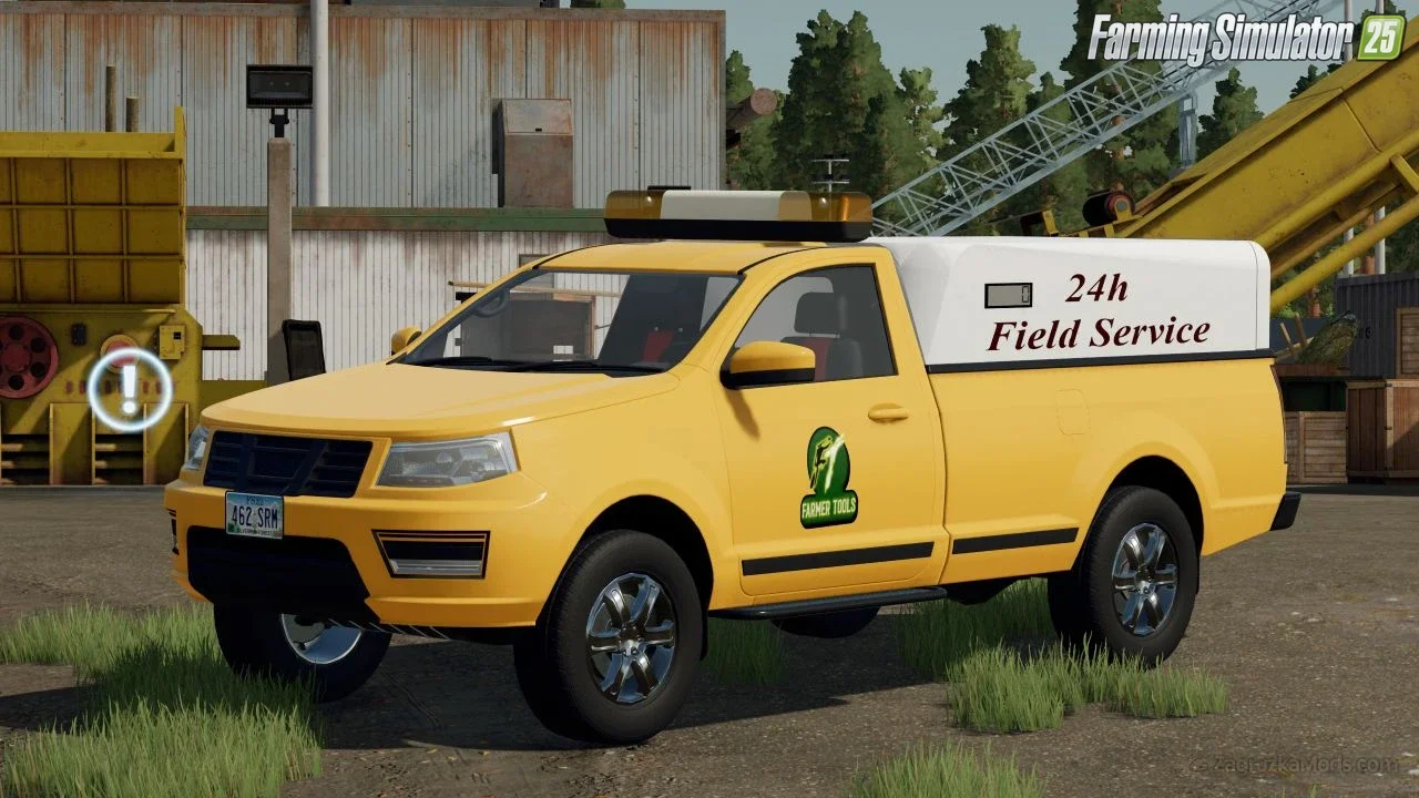 Field Repair Pickup v1.2 for FS25