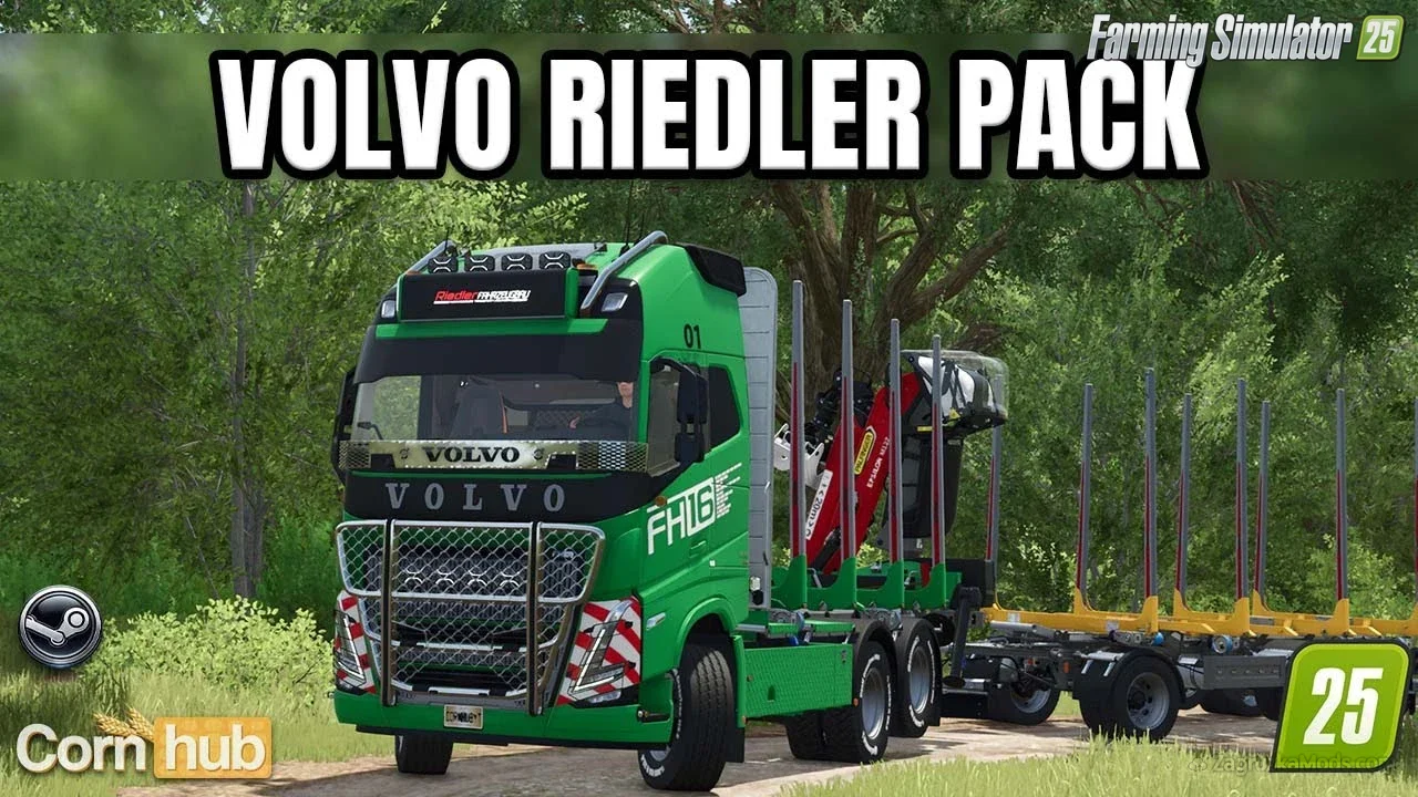 Volvo Riedler Pack Truck v1.0 for FS25