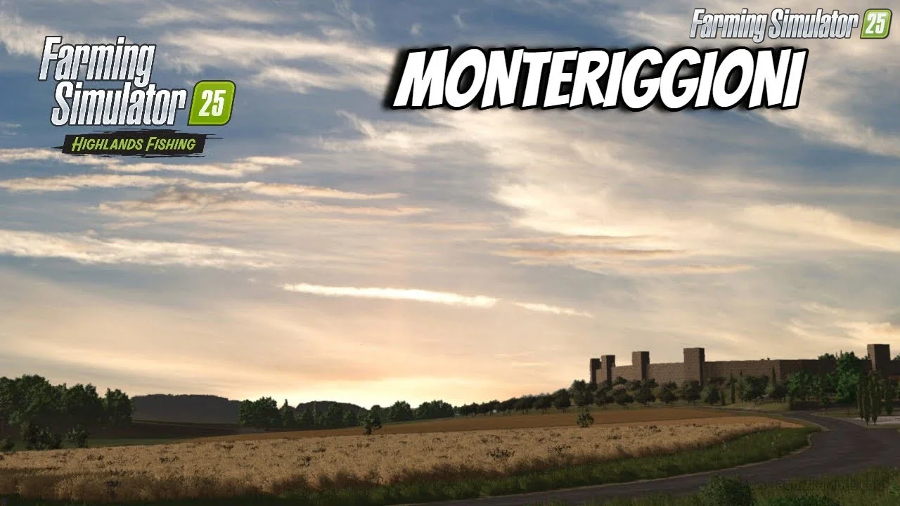 Monteriggioni Map v1.0.0.2 for FS25
