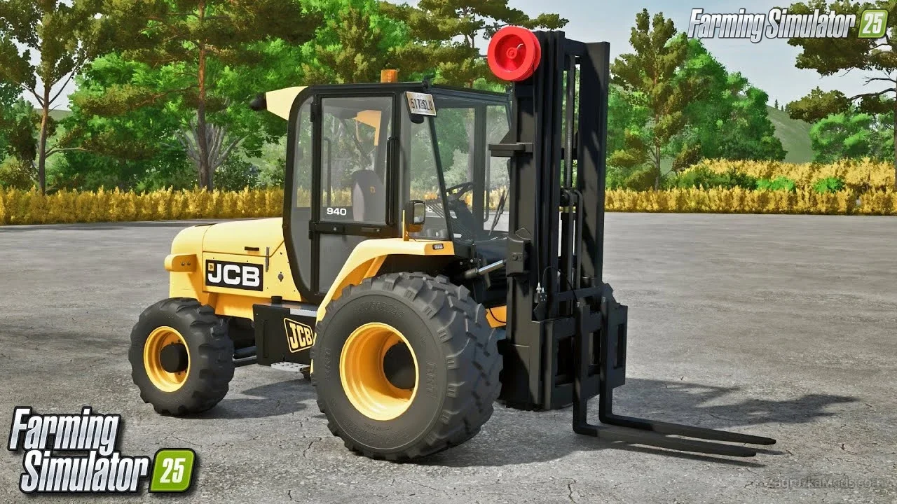 JCB 940 Rough Terrain Forklift v1.0 for FS25