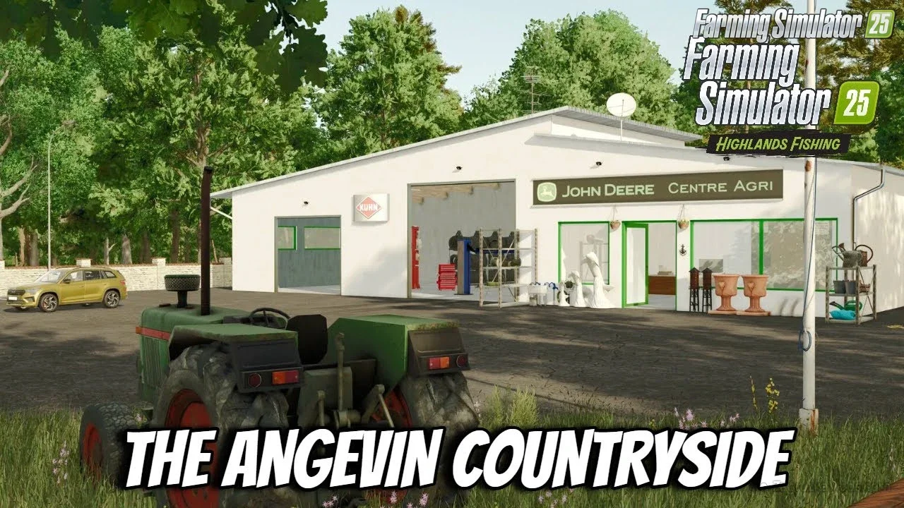 The Angevin Countryside Map v1.0.0.1 for FS25