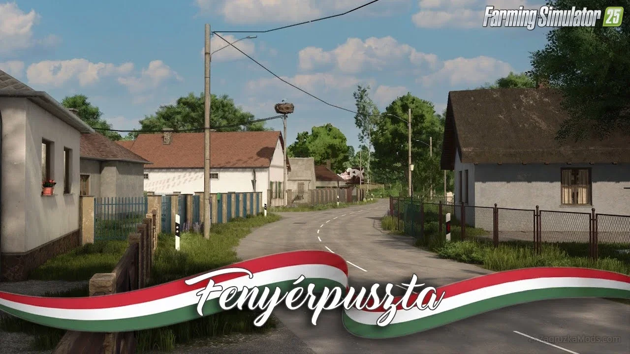 Fenyerpuszta Map v1.0 for FS25